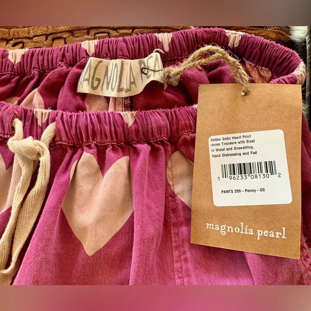 MAGNOLIA PEARL Hearts Harem Garçon Trousers - Picture 5 of 14
